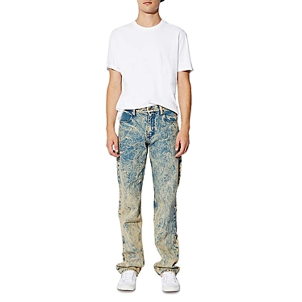 RtA Jonas Straight Leg Blue Albite Dyed Jeans by RtA - NWAHYPE No.1 for streetwear Pants in USA