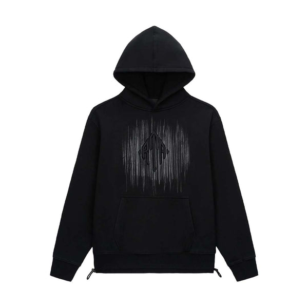 RtA Jordan Etched Monogram Hoodie Black by RtA - NWAHYPE No.1 for streetwear Hoodies in USA