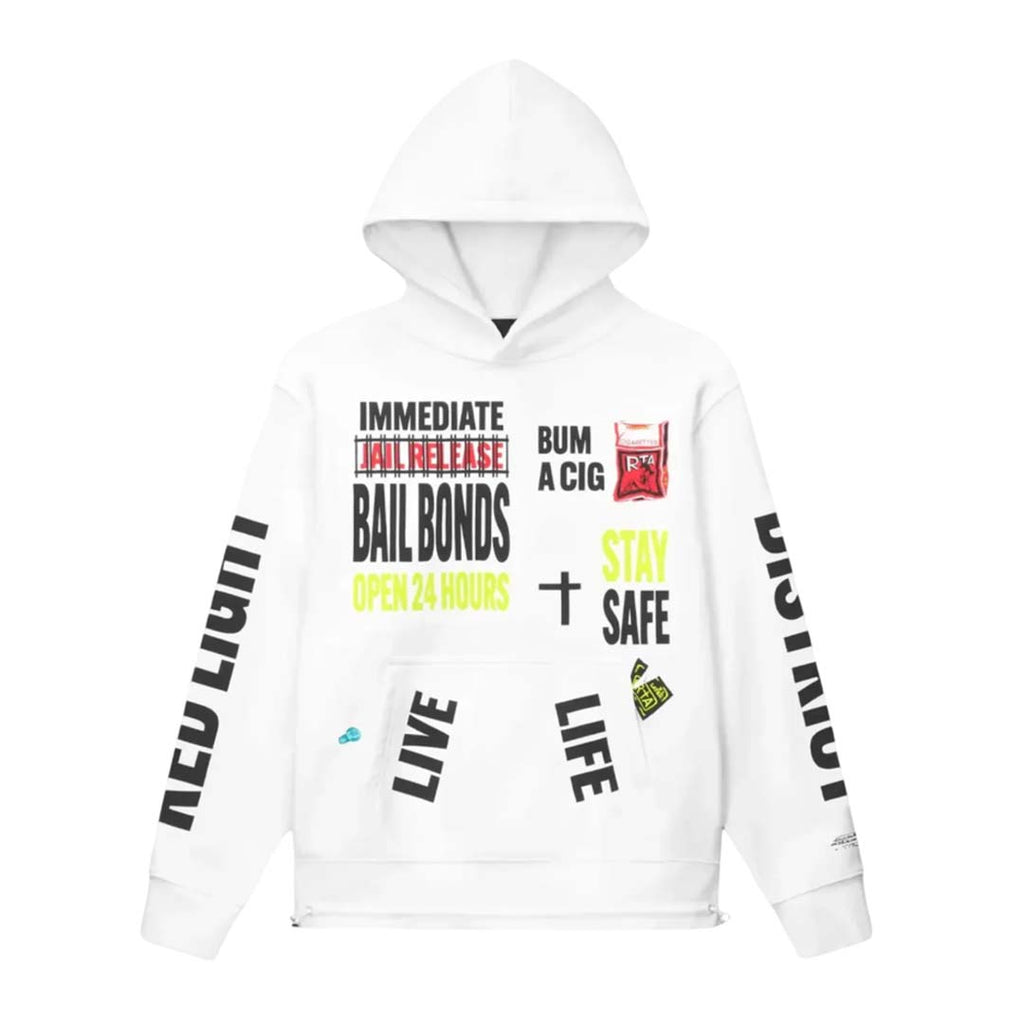 RtA Jordan Underground Hoodie White by RtA - NWAHYPE No.1 for streetwear Hoodies in USA