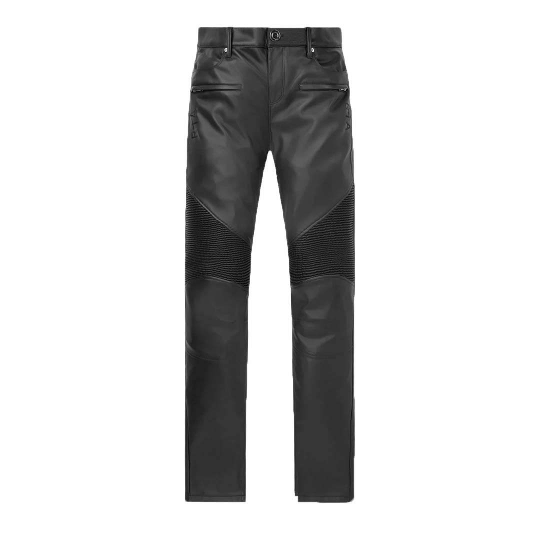 RtA Kieran Black Leather Pants by RtA - NWAHYPE No.1 for streetwear Pants in USA