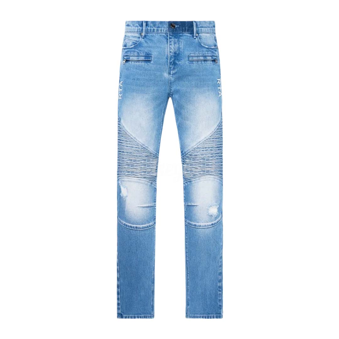 RtA Kieran Medium Wash Blue Jeans by RtA - NWAHYPE No.1 for streetwear Pants in USA