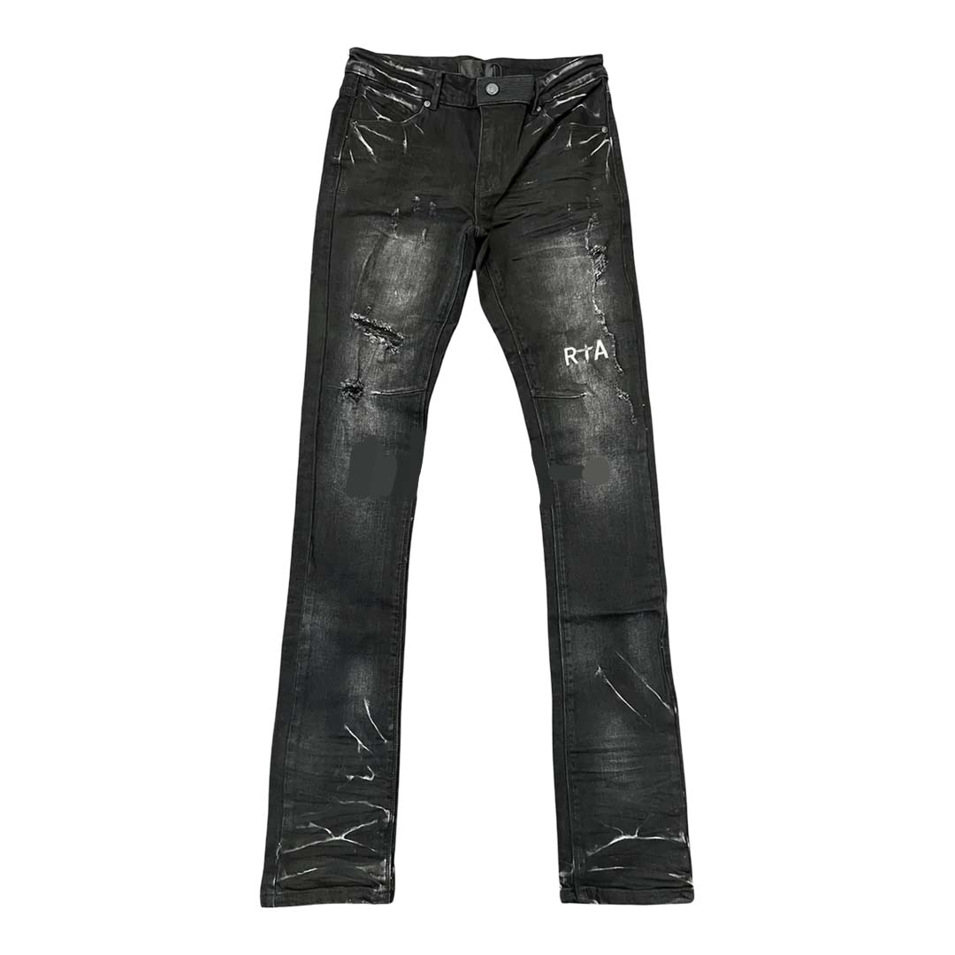 RtA Olivier Worn Out Black Jeans by RtA - NWAHYPE No.1 for streetwear Pants in USA