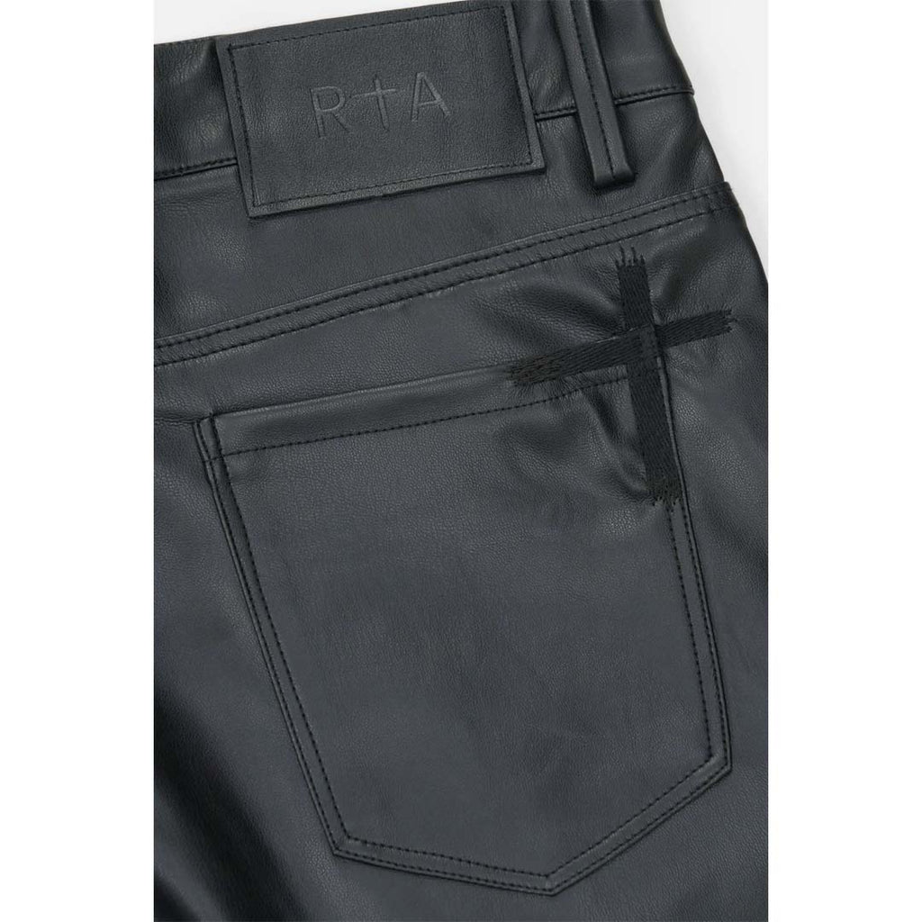 RtA Slate Cargo Leather Skinny Pants Black by RtA - NWAHYPE No.1 for streetwear Pants in USA