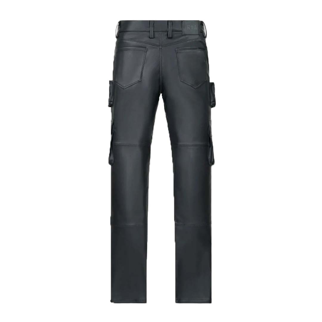 RtA Slate Cargo Leather Skinny Pants Black by RtA - NWAHYPE No.1 for streetwear Pants in USA