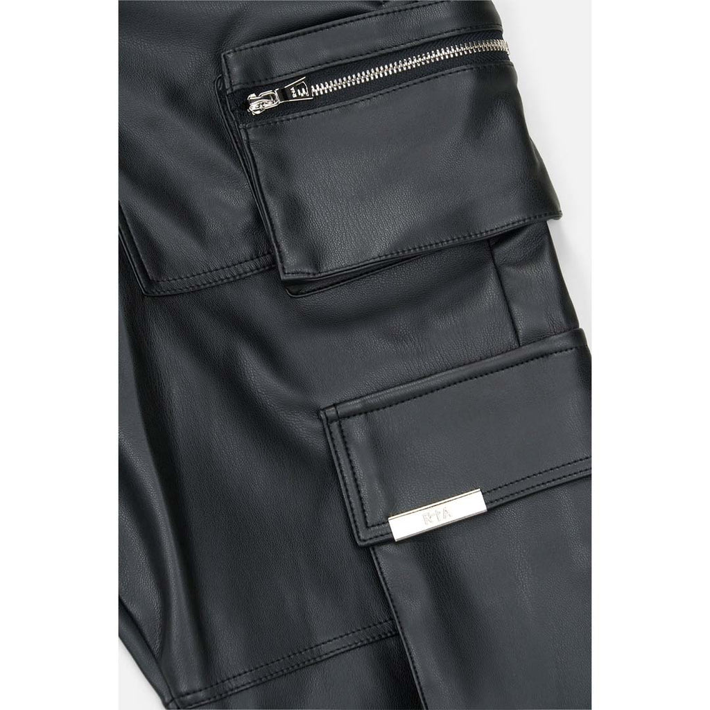 RtA Slate Cargo Leather Skinny Pants Black by RtA - NWAHYPE No.1 for streetwear Pants in USA