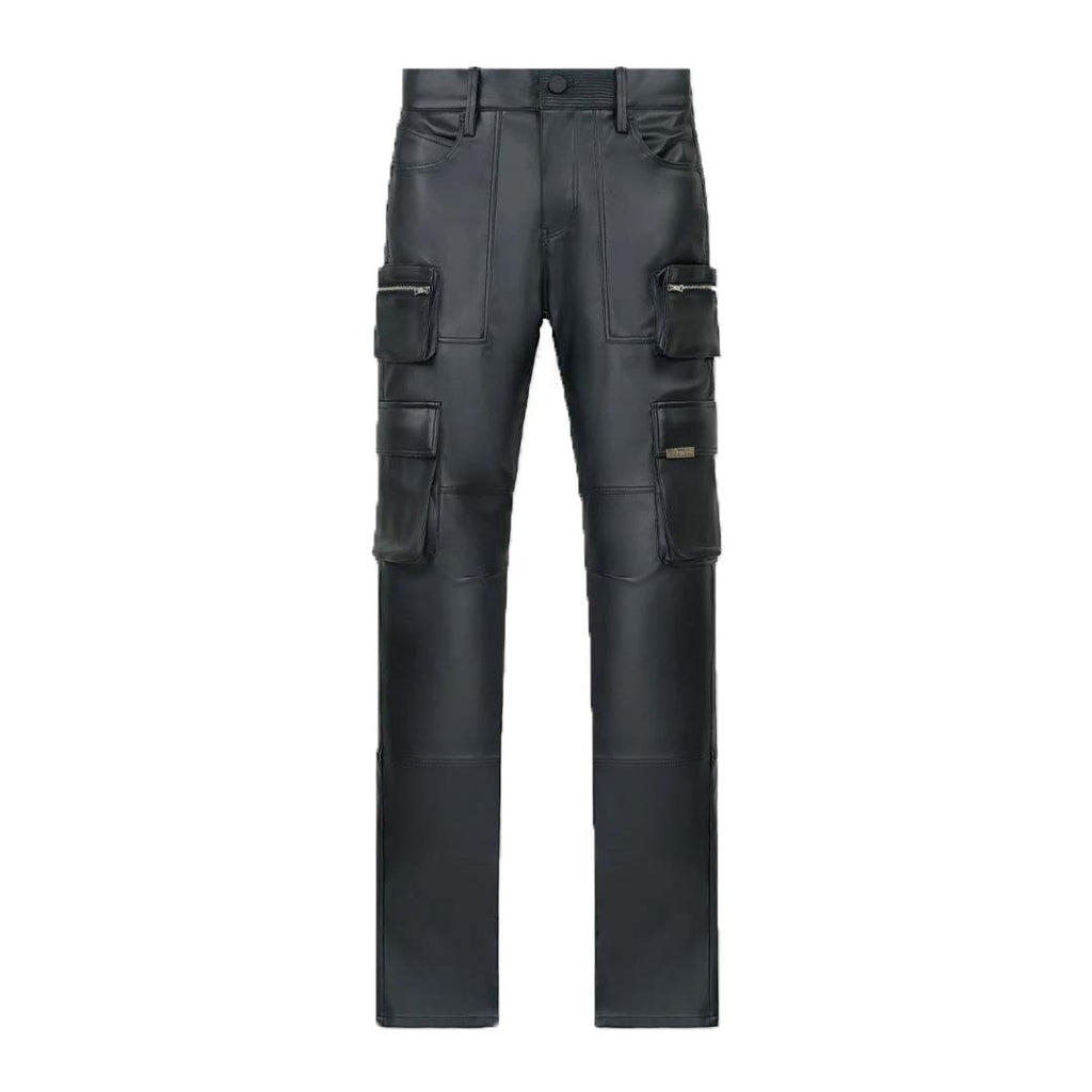 RtA Slate Cargo Leather Skinny Pants Black by RtA - NWAHYPE No.1 for streetwear Pants in USA