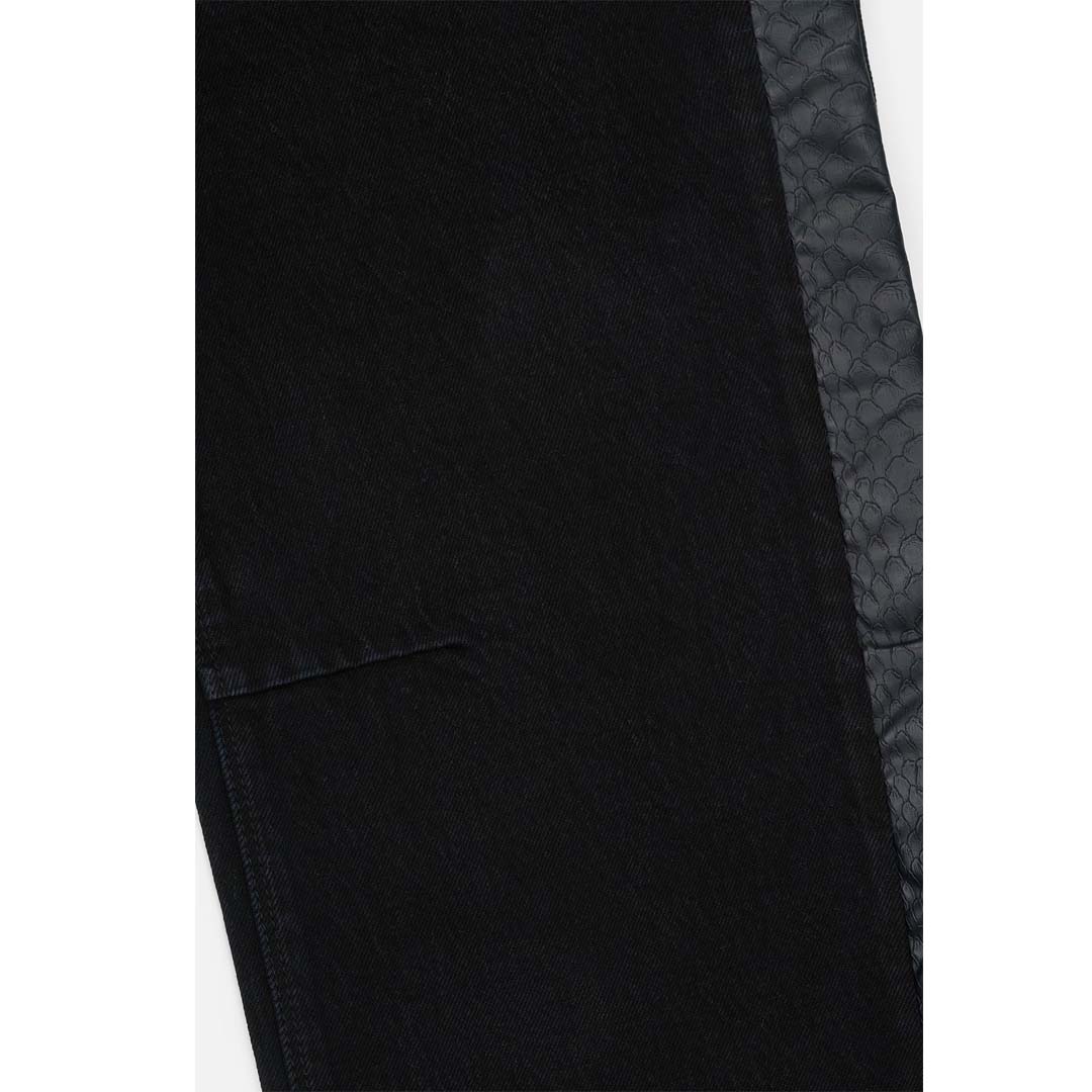 RtA Zed Black Snake Panel Jeans by RtA - NWAHYPE No.1 for streetwear Pants in USA