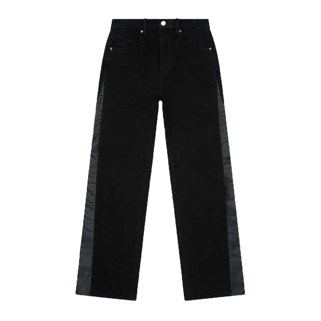 RtA Zed Black Snake Panel Jeans by RtA - NWAHYPE No.1 for streetwear Pants in USA