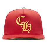 Chrome Hearts CH Baseball Cap 'Red/Yellow'
