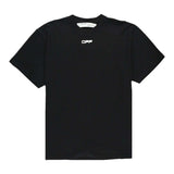 Off-White Oversized Fit Airport Tape T-shirt 'Black/Multicolor'