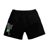 Revenge Spider Shorts 'Black/Green'