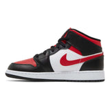Air Jordan 1 Mid 'Black Fire Red' (PS)(TD)