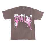 Revenge Graffiti Dove Brown Pink