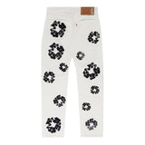 Denim Tears x Levi's Cotton Wreath Jeans White