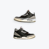 Preowned Air Jordan 3 Black Cement