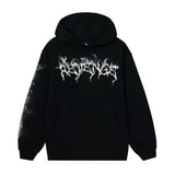 Revenge Smoke Lightning Black Hoodie