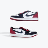 Preowned Air Jordan 1 Low Black Toe