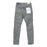 PURPLE BRAND Distressed Dirty Reverse Indigo Blowout Jeans
