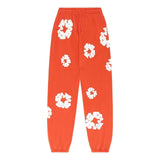Denim Tears The Cotton Wreath Sweatpants 'Orange'