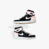 Preowned Air Jordan 1 Black Crimson Tint