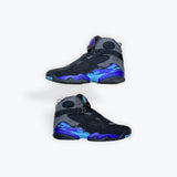 Preowned Air Jordan 8 Aqua