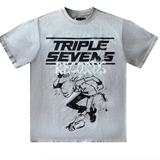 Triple Sevens Record Tee Grey