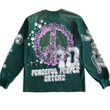 Triple Sevens Football LS Tee Green