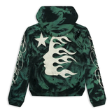 Hellstar Studios Green Marble Paradise Hoodie