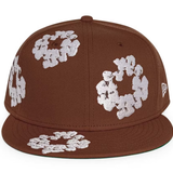 Denim Tears New Era Cotton Wreath 59/50 Hat Brown