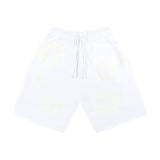 Denim Tears Mono Cotton Wreath Shorts White