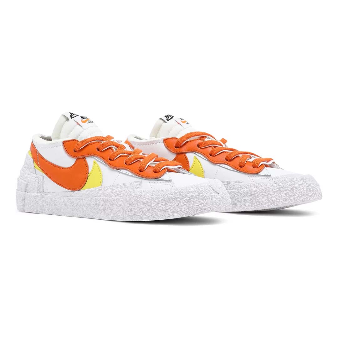 Sacai x Blazer Low 'Magma Orange' by Nike - NWAHype 1 for streetwear Sneakers in USA