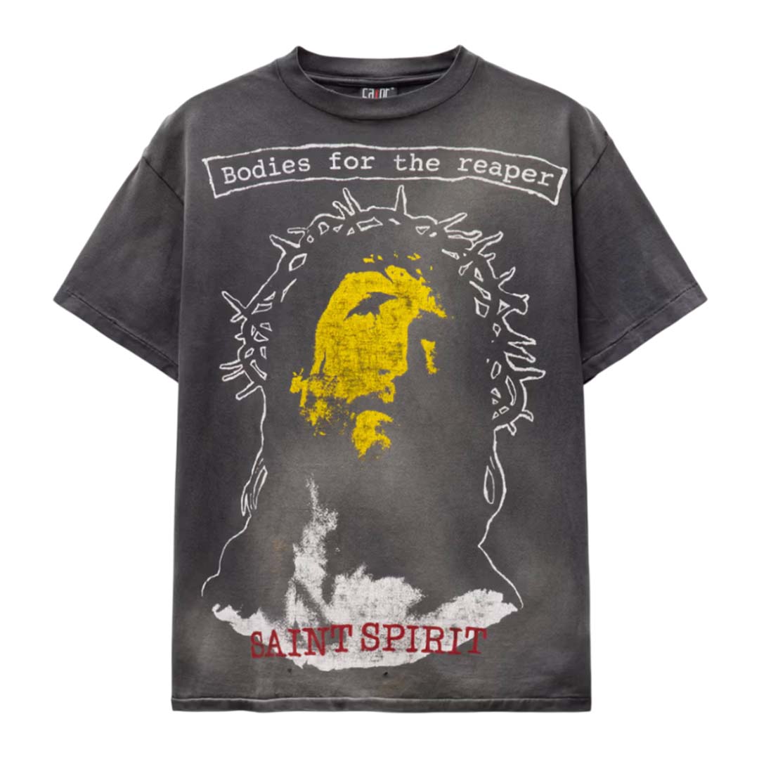 Saint Michael Bodies For The Reaper Tee Faded Black by Saint Michael - NWAHYPE No.1 for streetwear T-Shirts in USA