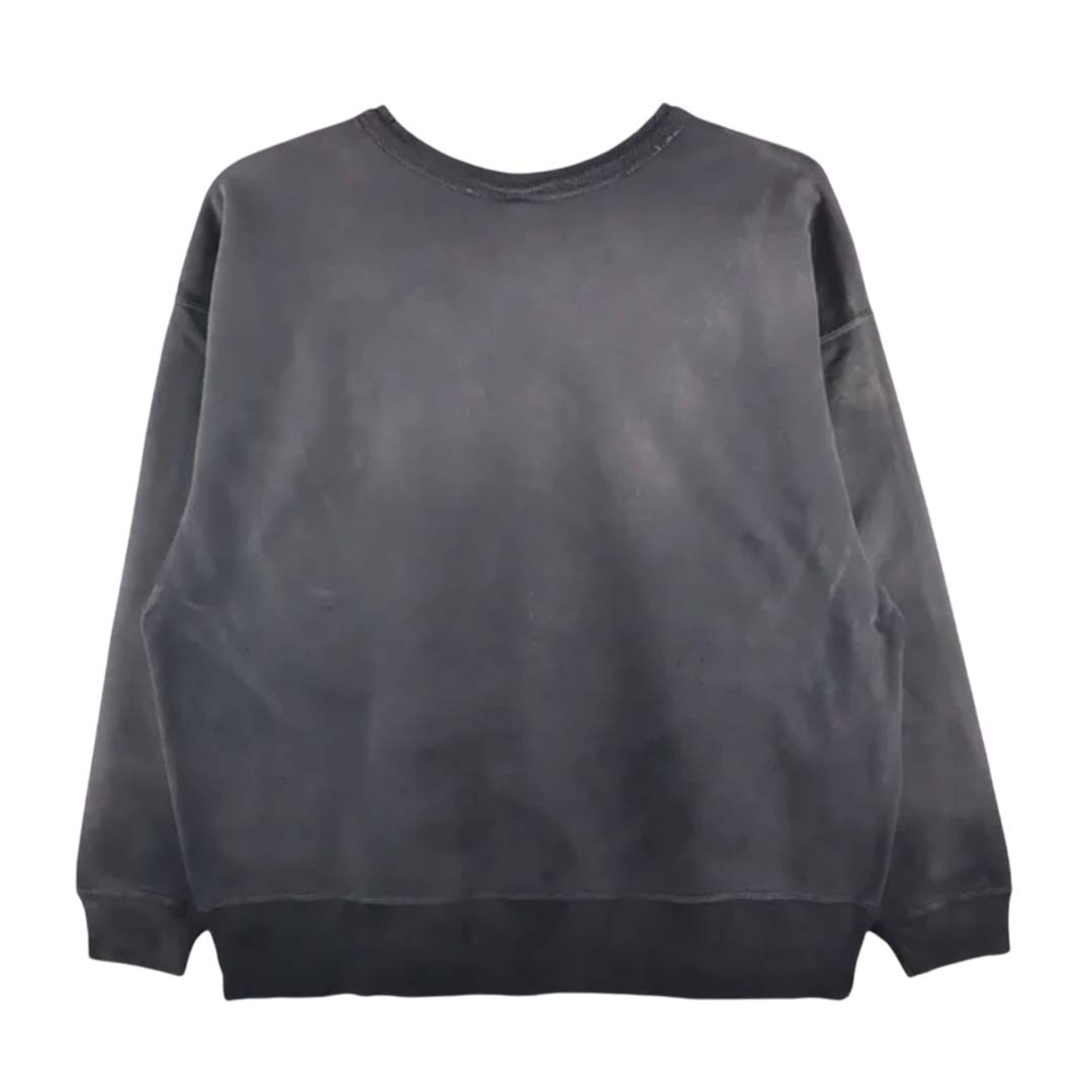 Saint Michael Bone Crewneck Sweatshirt Faded Black by Saint Michael - NWAHYPE No.1 for streetwear Hoodies in USA