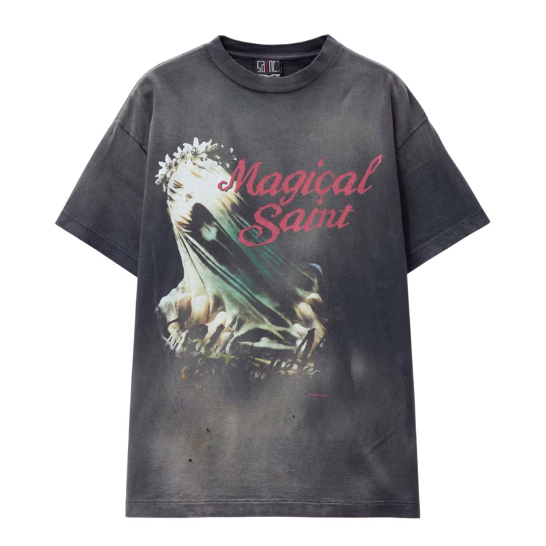 Saint Michael Magical Saint Tee Faded Black by Saint Michael - NWAHYPE No.1 for streetwear T-Shirts in USA