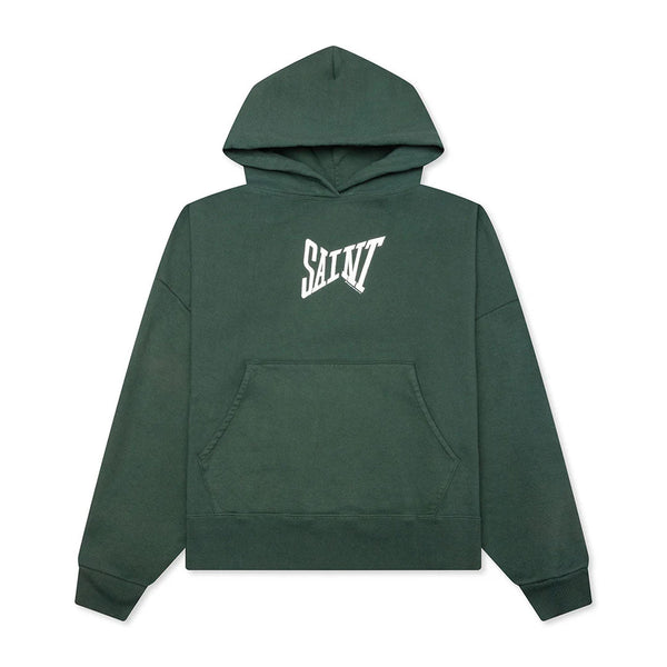 Saint Michael Ribon Saint Hoodie Green Olive by Saint Michael - NWAHype 1 for streetwear Hoodies in USA