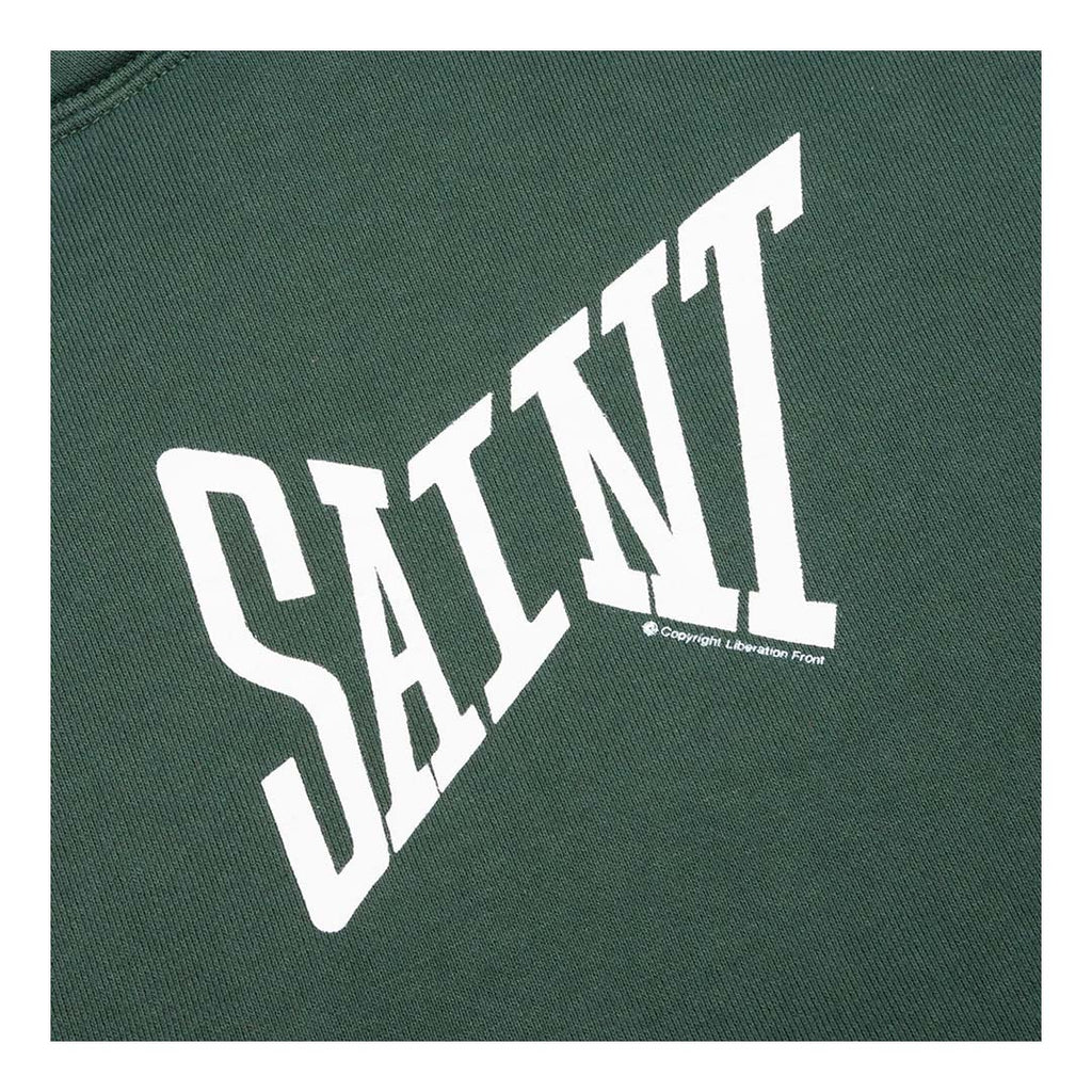 Saint Michael Ribon Saint Hoodie Green Olive by Saint Michael - NWAHype 1 for streetwear Hoodies in USA
