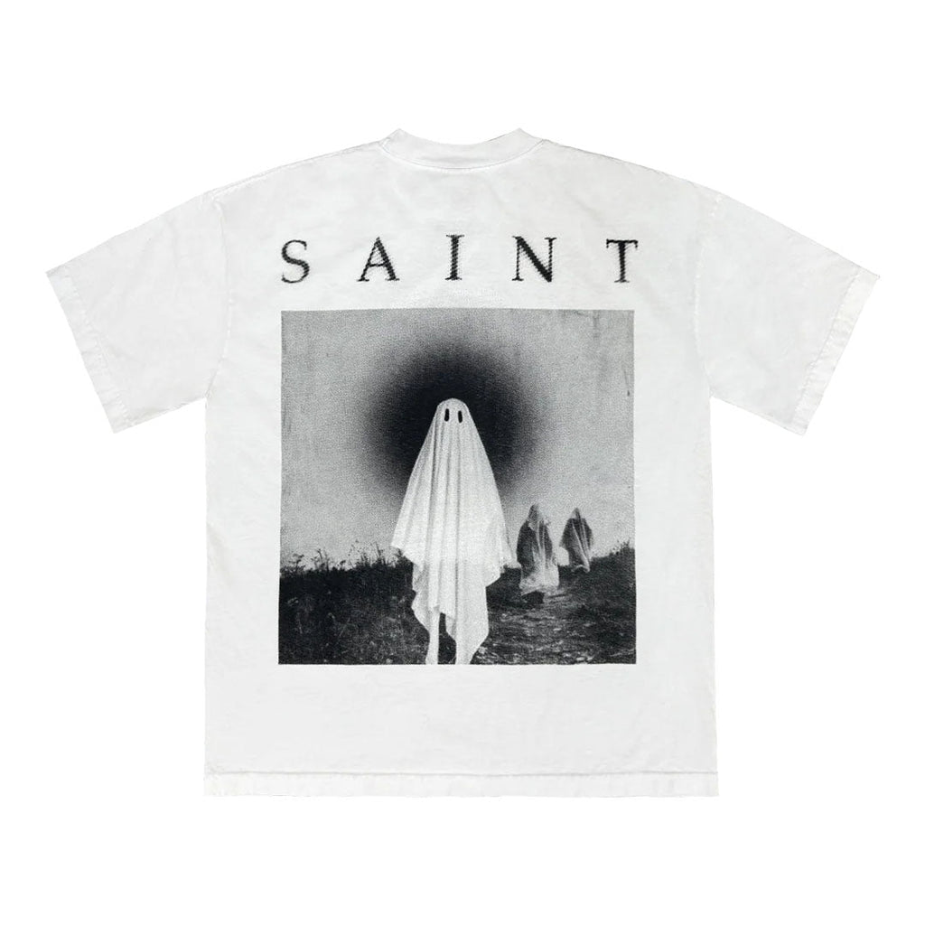 Saint Michael x NAV OMW2 Rexdale White Tee by Saint Michael - NWAHype 1 for streetwear T-Shirts in USA