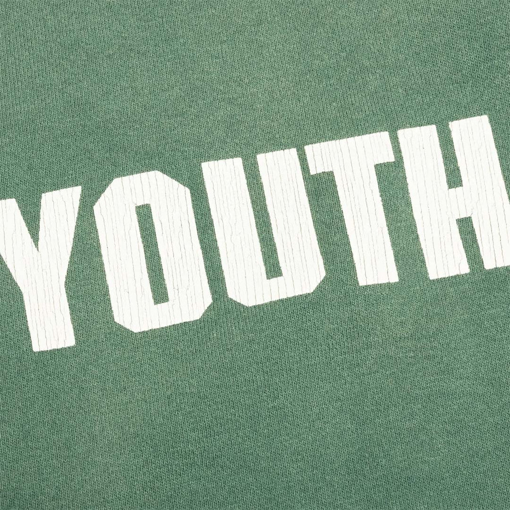 Saint Michael Youth Crewneck Sweatshirt Faded Green by Saint Michael - NWAHYPE No.1 for streetwear Hoodies in USA