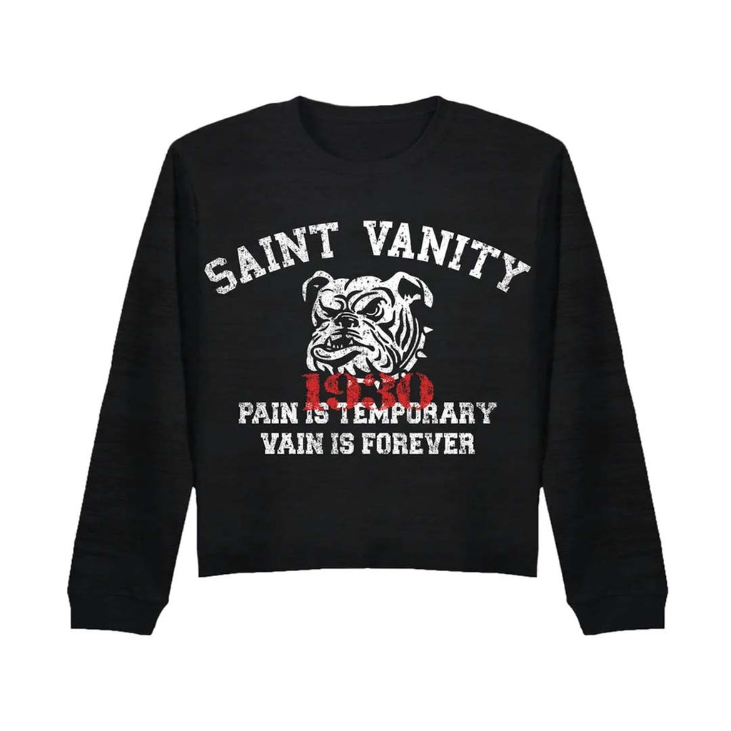 Saint Vanity Dawgs Long Sleeve Tee Black by Saint Vanity - NWAHYPE No.1 for streetwear T-Shirts in USA