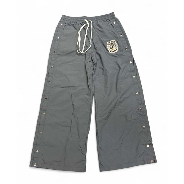 Saint Vanity Grey Nylon Bottom Pants by Saint Vanity - NWAHYPE No.1 for streetwear Pants in USA