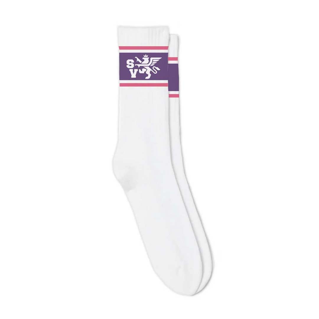 Saint Vanity Griffin Purple Socks by Saint Vanity - NWAHYPE No.1 for streetwear Accessories in USA