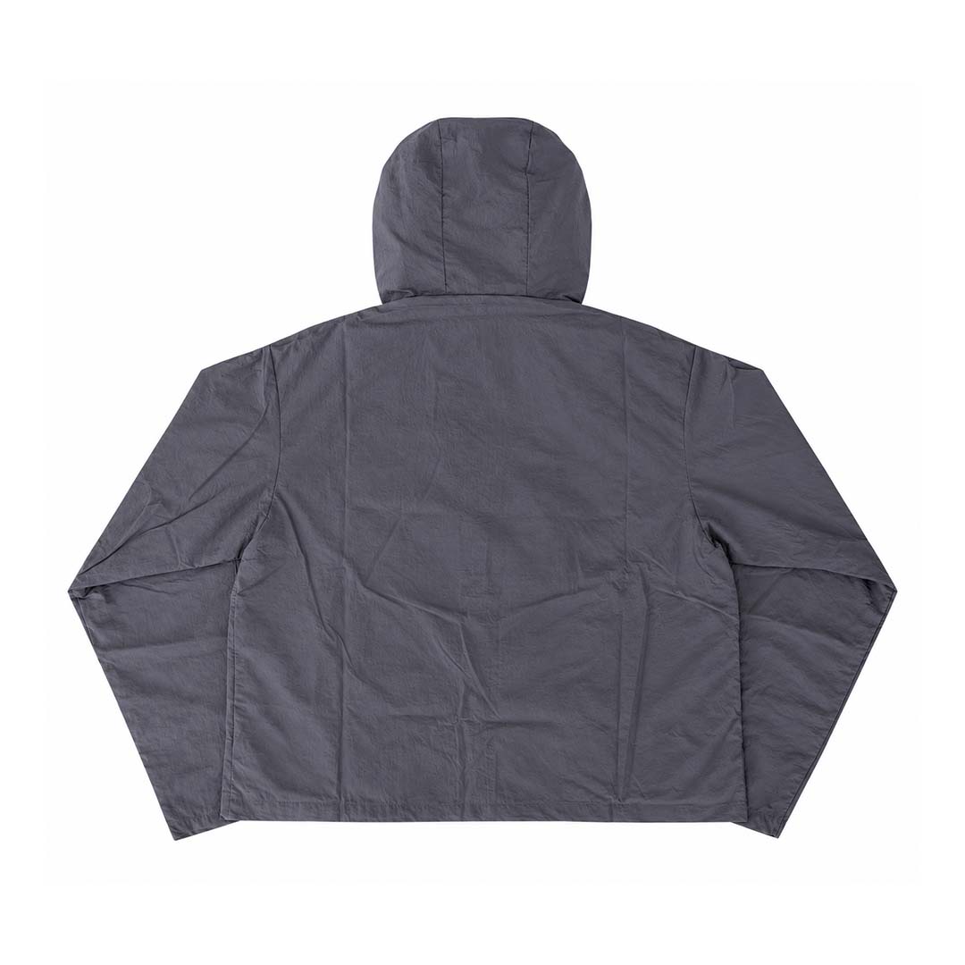 Saint Vanity Nylon Grey Zip Up Jacket by Saint Vanity - NWAHYPE No.1 for streetwear Hoodies in USA