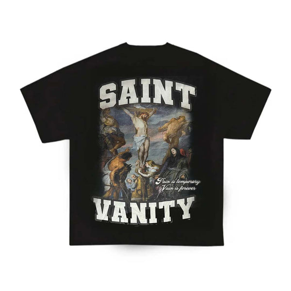 Saint Vanity Pain Is Temporary Tee Black by Saint Vanity - NWAHYPE No.1 for streetwear T-Shirts in USA
