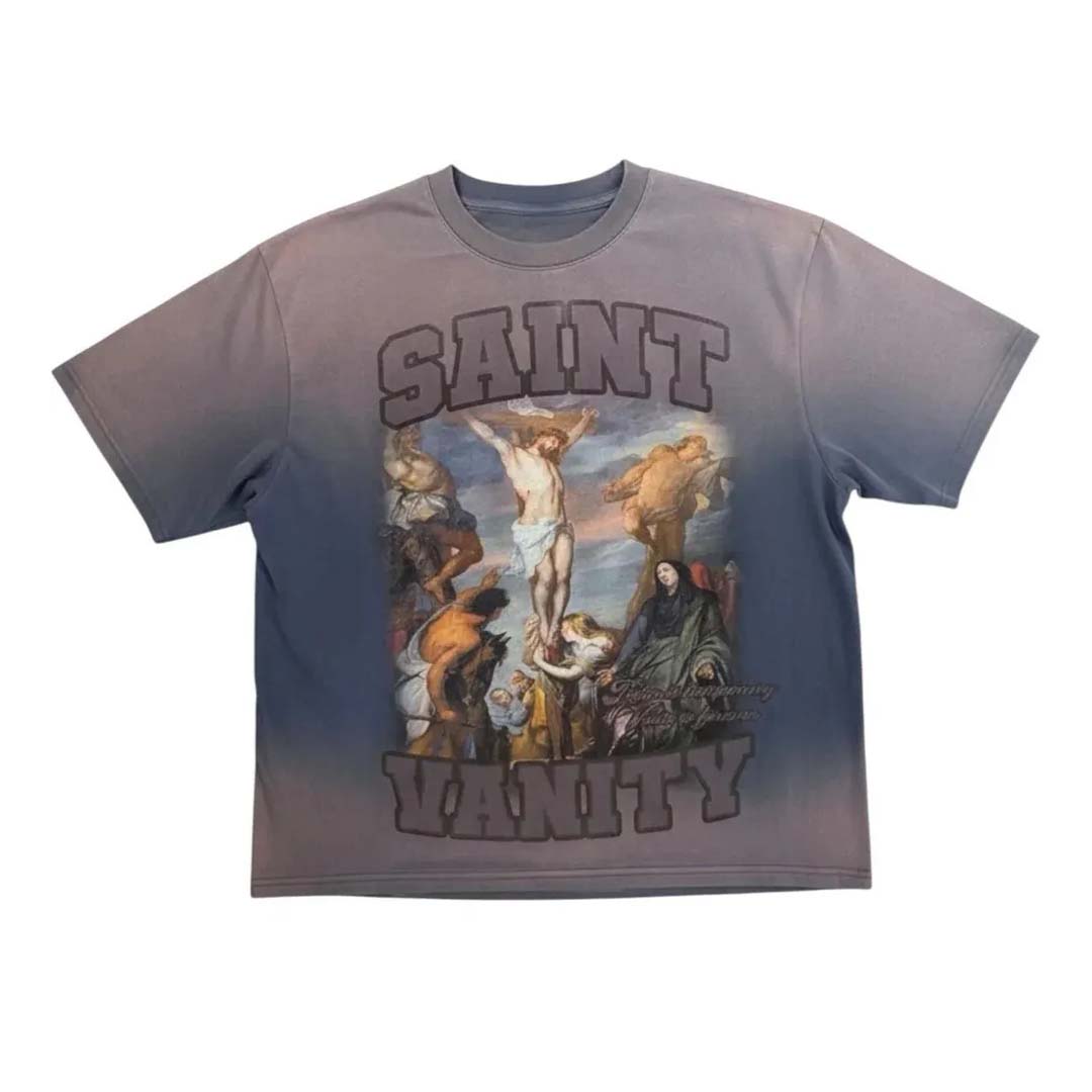 Saint Vanity Pain is Temporary Tee Faded Grey by Saint Vanity - NWAHYPE No.1 for streetwear T-Shirts in USA