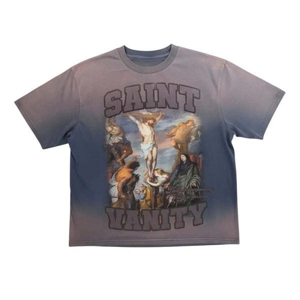 Saint Vanity Pain is Temporary Tee Faded Grey by Saint Vanity - NWAHYPE No.1 for streetwear T-Shirts in USA