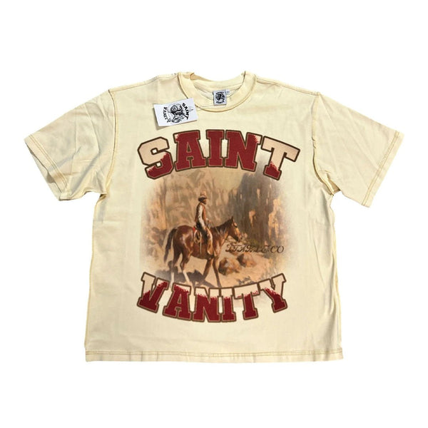 Saint Vanity Stable 2.0 Tee Cream by Saint Vanity - NWAHype 1 for streetwear T-Shirts in USA