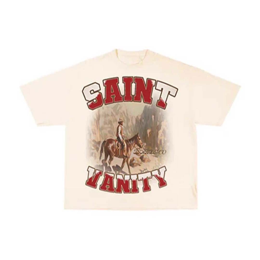 Saint Vanity Stable 2.0 Tee Cream by Saint Vanity - NWAHype 1 for streetwear T-Shirts in USA