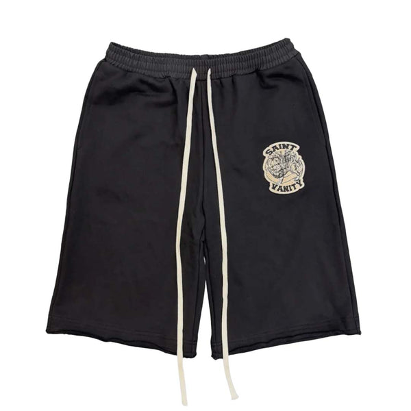 Saint Vanity Uniform Shorts Black by Saint Vanity - NWAHYPE No.1 for streetwear Shorts in USA