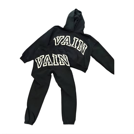 Saint Vanity VAIN Sweatpants Black by Saint Vanity - NWAHYPE No.1 for streetwear Pants in USA