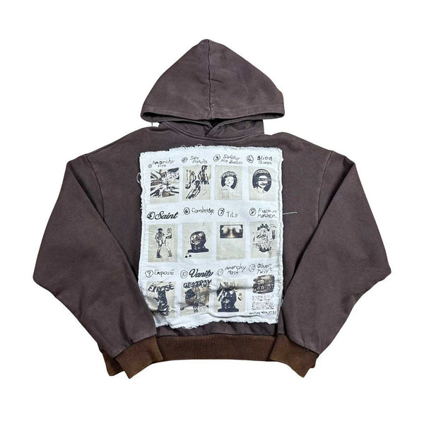 Saint Vanity Van Life Hoodie Brown by Saint Vanity - NWAHype 1 for streetwear Hoodies in USA